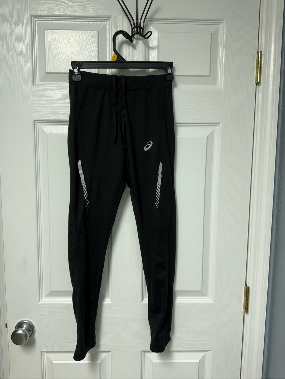 Asics Black and Gray Performance Running Shorts